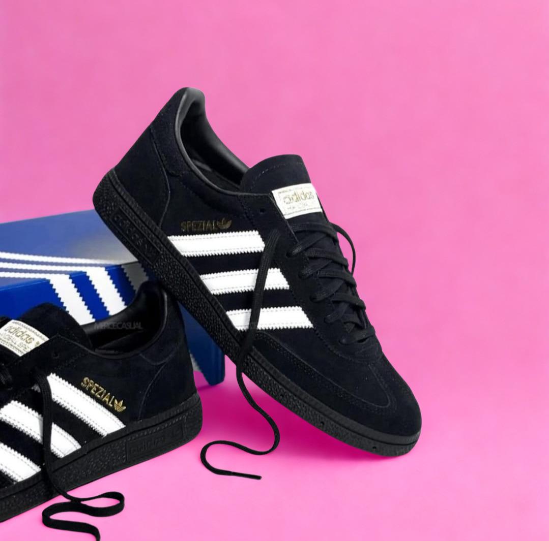 Adidas Handball Spezial (Black And White)